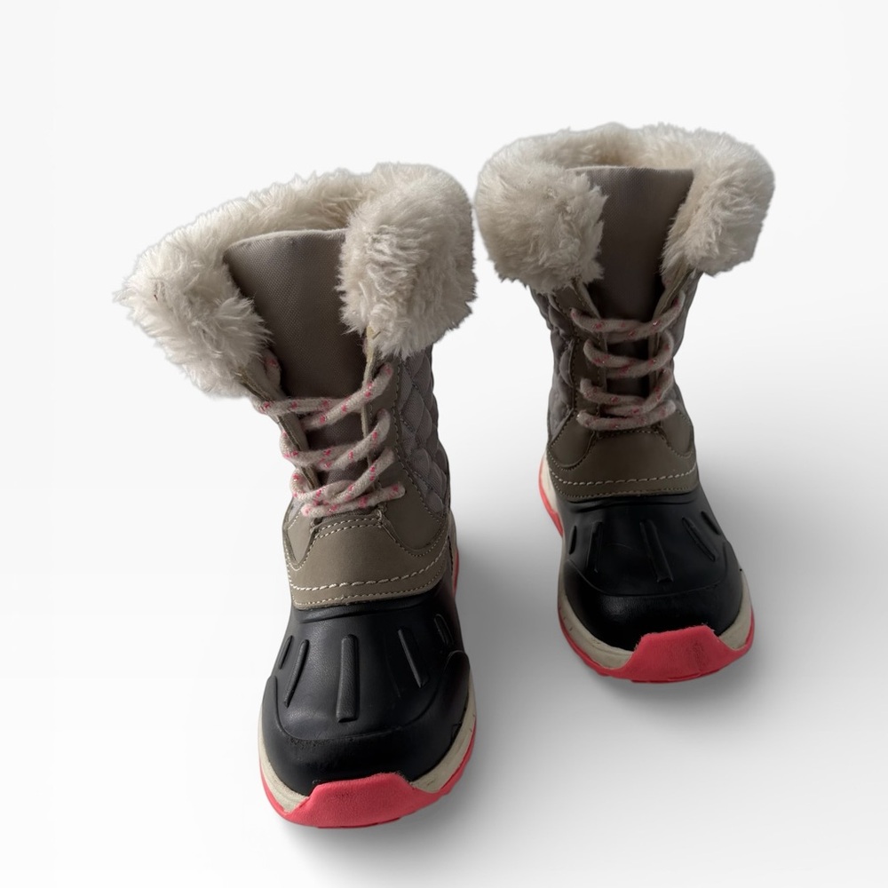 Carter's‎ Youth Vermont Winter Snow Boots Active Outdoor Play Fun Gorpcore Sz 10